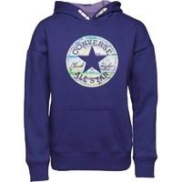 Converse Girls Print Filled Chuck Patch Hoody Candy Grape