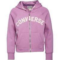 converse girls core hoody powder purple