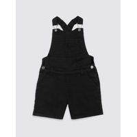Cotton Denim Dungarees with Stretch (3-14 Years)