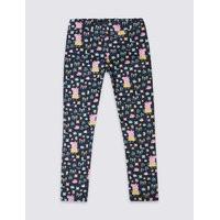 cotton rich peppa pig jeggings 1 5 years