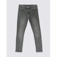 Cotton Slim Fit Jeans with Stretch (3-14 Years)