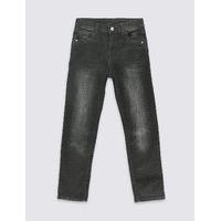 Cotton Denim Regular Jeans with Stretch (3-14 Years)
