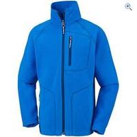 Columbia Youth Fast Trek II Full Zip Fleece Jacket - Size: XL - Colour: SUPER BLUE