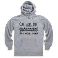 Cool Story Babe Graphic Hoodie