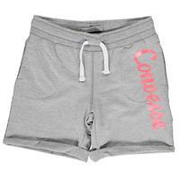 Converse Print Knitted Shorts Junior Girls