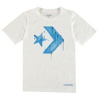 Converse 1439 Short Sleeve T Shirt Junior Boys