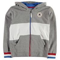 Converse Colour Block Zipped Hoodie