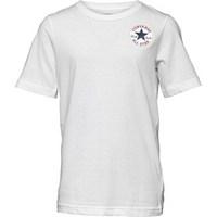 Converse Junior Boys CTP Left Chest T-Shirt White