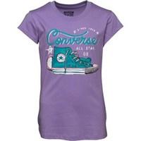 Converse Girls Classic Chucks T-Shirt Frozen Lilac