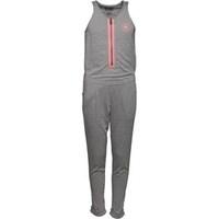 Converse Junior Girls Long Knit Jumpsuit Vintage Grey Heather