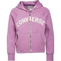 converse girls core hoody powder purple