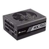 Corsair CP-9020137-UK HX750 750 W 80+ Platinum Fully Modular Power Supply Unit - Black