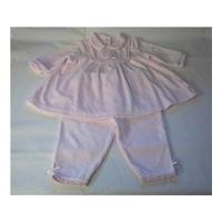 Coco - Size: 3-6 months - Baby Pink - Dress and Trouser Set