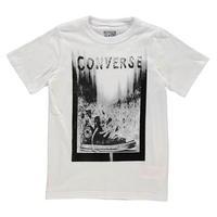 Converse 08T Short Sleeve Tshirt Junior Boys