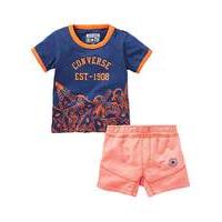 Converse Baby Boy T-Shirt and Short Set