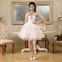 Cocktail Party Dress A-line / Princess Sweetheart Short / Mini Tulle