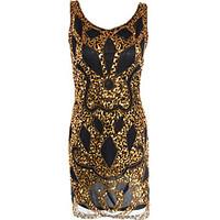 cocktail party dress sexy sparkle shine sheath column straps short min ...