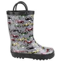 cotswold childrens patterned puddle boot