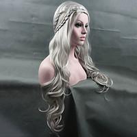 Cosplay Wig New Arrival Game of Thrones Daenerys Inspired Hair Cosplay Hair Wigs Silver