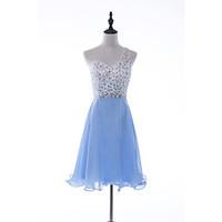 cocktail party dress sparkle shine a line one shoulder short mini chif ...