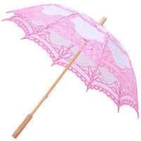 Colorful Lace Parasol Umbrella Wedding Bridal Photo Decoration (More Colors)