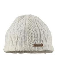 columbia womens parallel peak beanie sea salt one size