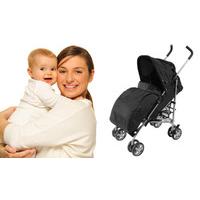 Cosy Pushchair Footmuff- In Black