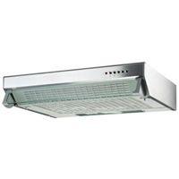 Cooke & Lewis CLVH60SS-C Stainless Steel & Glass Stainless Steel Effect Visor Hood (W) 600mm