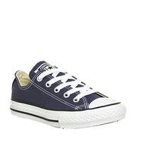 converse all star low youth navy