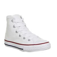 converse all star hi mid sizes optical white