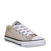 converse all star low youth pink metallic synthetic