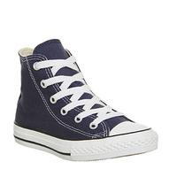 Converse All Star Hi Mid Sizes NAVY CANVAS