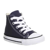 converse small star hi canvas navy canvas