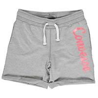 Converse Print Knitted Shorts Junior Girls