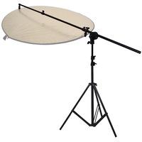 Collapsible Reflector Holder Boom Arm+3m Photo Studio Light Stand