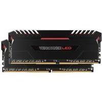 Corsair Vengeance Red LED 16GB (2x8GB) DDR4 PC4-21300 2666MHz Dual Channel Kit