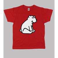 Comic polar bear
