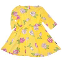 Colourful Floral Baby Dress - Yellow quality kids boys girls