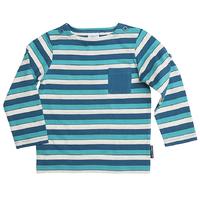 colourful striped baby t shirt turquoise quality kids boys girls