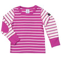 colourful stripe baby top pink quality kids boys girls