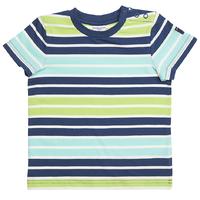 colourful striped baby t shirt blue quality kids boys girls