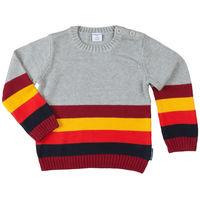 Colour-block Kids Jumper - Grey quality kids boys girls