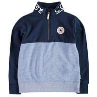 Converse Quarter Zip Jumper Junior