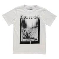 Converse 08T Short Sleeve Tshirt Junior Boys