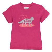 Columbia Fox T Shirt Junior Girls