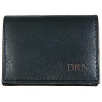 Coin Carrier, Black, Leather