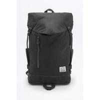 Cove Black Suede Backpack, BLACK