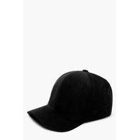 cord baseball cap black