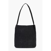 Cord Shopper - black