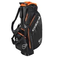 Cobra BiO Dry Stand Golf Bag Black/Vibrant Orange